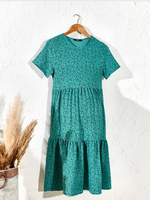 Платье Тип товара: Платья
РАЗМЕР: L, M, S, XL, XXL;
ЦВЕТ: Mint Green Print
СОСТАВ: Основной материал: 98% Полиэстер 2% Эластан