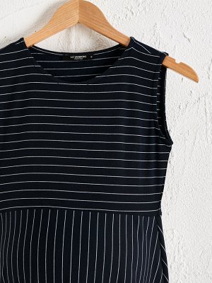 Платье Тип товара: Платья
РАЗМЕР: 3XL, L, M, S, XL, XXL;
ЦВЕТ: Navy Striped
СОСТАВ: Основной материал: %67 Полиэстер %27 Вискон - вискоза %6 Эластан