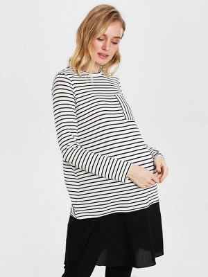 Туника Тип товара: Рубашки; Блузки и Туники
РАЗМЕР: 3XL, L, XL;
ЦВЕТ: Black Striped
СОСТАВ: Основной материал: %88 Полиэстер %8 Вискон - вискоза %4 Эластан