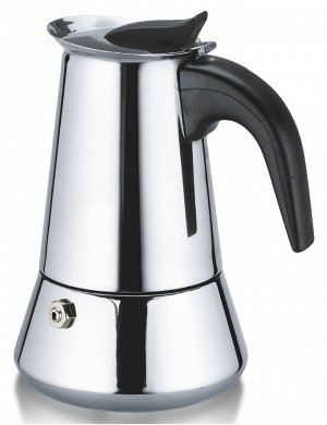 Кофеварка гейзерная (Italco Induction) [300мл, сталь, 500гр.]