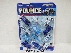 Набор машин Полиция, блистер