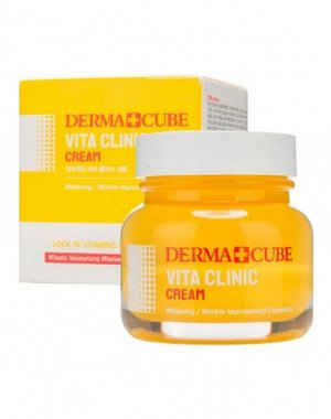 FarmStay Крем для молодости и сияния кожи DERMA CUBE Vita Clinic Cream