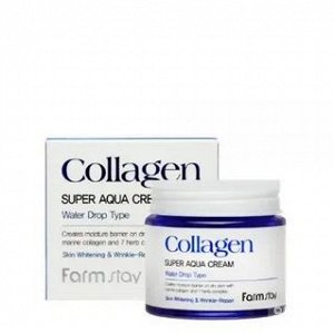 FarmStay Суперувлажняющий крем с коллагеном Collagen Super Aqua Cream