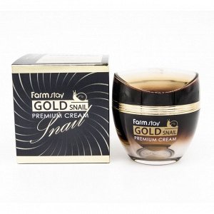 FarmStay Премиальный крем с золотом и муцином улитки Gold Snail Premium Cream