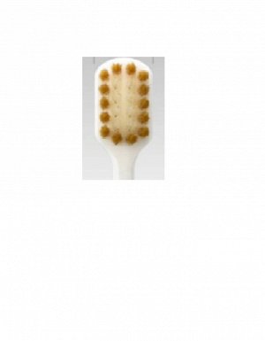 EBISU ШИРОКАЯ 4-х рядная зубная щётка с овальной головкой, ГУСТЫМИ пучками сверхтонких щетинок и прорезиненной ручкой №62 (Средней жёсткости) 360