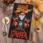Полотенце &quot;Доляна&quot;  Крутой Санта 35х60 см,100% хлопок 160 г/м2