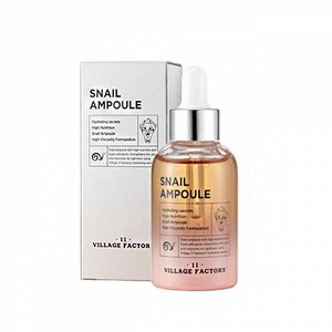 VILLAGE 11 FACTORY Сыворотка для лица с муцином улитки Snail Ampoule