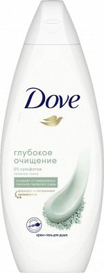 Крем-гель д/душа DOVE 250мл Зеленая глина