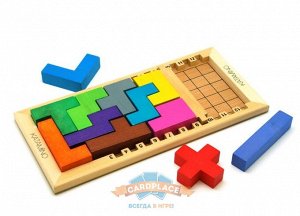Катамино Перед вами увлекательная головоломка со складыванием фигур для 1-го или 2-х игроков, развивающая пространственное мышление. Игра расчитана как на детей, так и на взрослых - лёгких и сложных з
