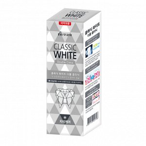Зубная паста «Classic White» отбеливающая двойного действия с микрогранулами с ароматом мяты (коробка) 110 г / 40