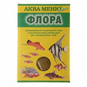 Корм для рыб "Аква Меню. Флора", 30 г