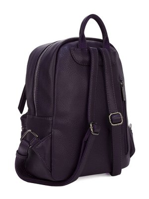 LACCOMA рюкзак 1015-F001-темно фиолетовый искусственная кожа полиэстр