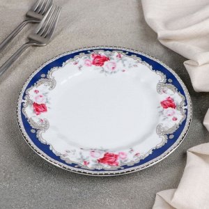 Тарелка десертная «Роза вензель», d=19 см