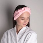 Повязка для умывания &quot;Милашка&quot;, цвет розовый