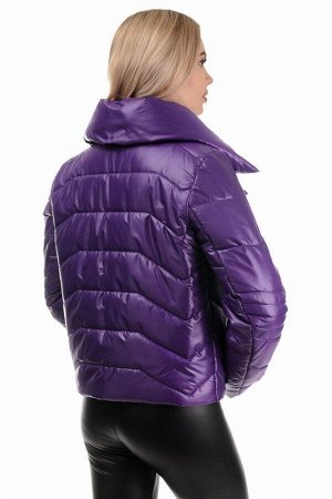 Демисезонная куртка «Глория», р-ры 42-46, №289 фиолет