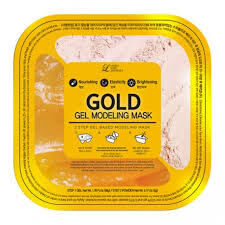 Lindsay Альгинатная гелевая маска с коллоидным золотом (пудра+гель) Gold Gel Modeling Mask