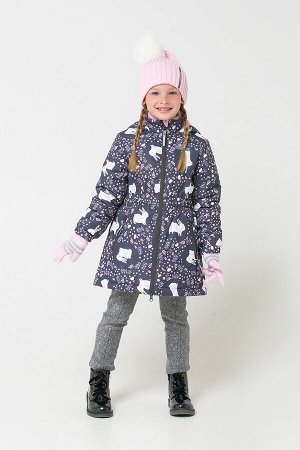 Куртка зимняя для девочки Crockid ВК 38055/н/4 ГР