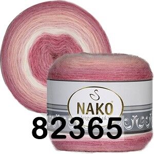 Пряжа Nako Angora Luks Color