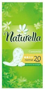 NATURELLA Женские гигиенические прокладки на каждый день Camomile Normal Single 20шт ПрепКороб