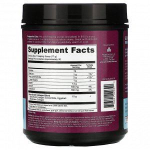 Dr. Axe / Ancient Nutrition, Bone Broth Collagen, Vanilla, 1.14 lbs (517 g)