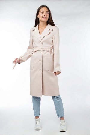 01-09880 Пальто женское демисезонное (пояс)