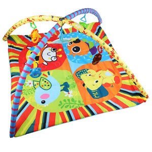B1863321-R Детский игровой коврик солнечный день с игрушками на подвеске Умка в кор.2*9шт