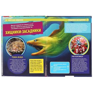 978-5-506-04090-3 "УМКА". МОРСКИЕ ХИЩНИКИ (ЭНЦИКЛОПЕДИЯ С РАЗВИВАЮЩИМИ ЗАДАНИЯМИ, А4). ТВЕРДЫЙ ПЕРЕПЛЕТ. в кор.15шт