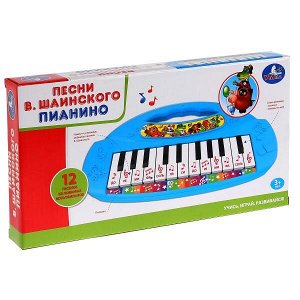 B1434781-R1 (120) Пианино Шаинский музыка 12 песен, 50 песен и звуков Умка в кор.2*60шт