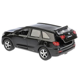 SB-17-75-KS-N(BL)-WB Машина металл KIA Sorento Prime черный 12 см, откр.дв., багаж., инерц. Технопарк в кор.2*24шт