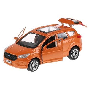 KUGA-RD ТМ Технопарк. Машина металл "FORD KUGA" 12см, открыв. двери, инерц., ЗОЛОТОЙ в кор. в кор.2*36шт