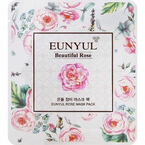 Маска для лица Eunyul, с экстрактом розы
