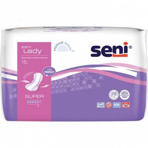 Урологические прокладки Seni Lady Super, 15 шт
