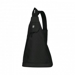 Рюкзак Victorinox Altmont Original, с одним плечевым ремнём, чёрный, 25?14?43 см, 7 л