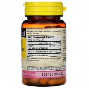 Mason Natural, DIM, дииндолилметан, 100 мг, 60 капсул