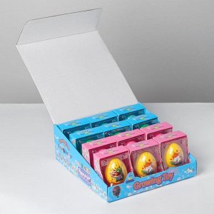 Растущая игрушка «Яйцо с картинкой» 5х7 см, МИКС