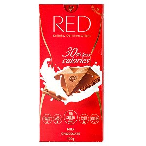 шоколад RED Delight MILK 100 г 1 уп. х 20 шт.