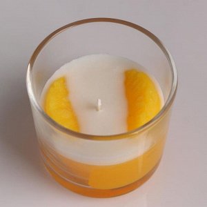 Свеча ароматическая в стакане "Фруктовое суфле", 60 гр