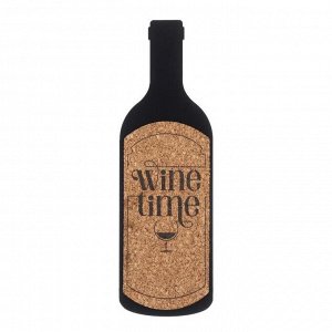 Пробковая доска Wine time, 9,2 х 29 см