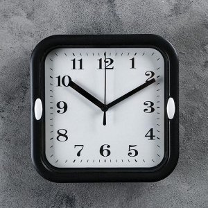 Часы настенные, серия: Классика, "Эшли", плавный ход, 18.5 х 18.5 см