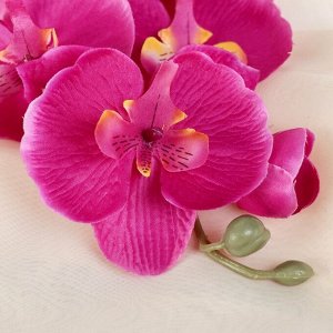 Цветы искусственные "Орхидея молди" 9*66 см, сиреневая