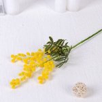 Цветы искусственные &quot;Мимоза&quot; жёлтая 40 см