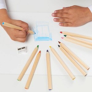 МОЛА Цветной карандаш, разные цвета