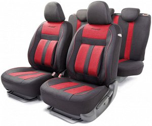 Авточехлы CUSHION COMFORT, материал эко-хлопок, 5 мм поролон,  новое лекало - 3D крой, большой поясничный упор, 15 предметов, валики для быстрой фиксации переднего ряда, 5 подголовников, 2 кармана, 4