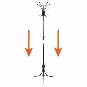 Вешалка напольная "Корона" РАЗБОРНАЯ