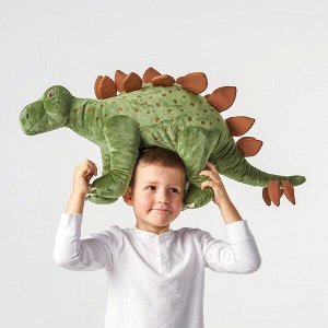 ЙЭТТЕЛИК Мягкая игрушка, динозавр, Стегозавр 75 см