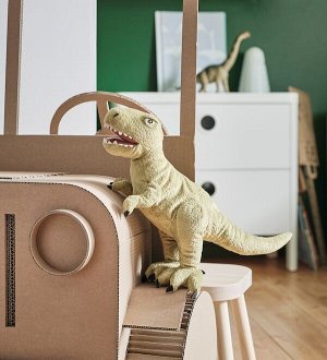 ЙЭТТЕЛИК Мягкая игрушка, динозавр, Тираннозавр Рекс44 см
