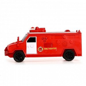 Машина «Пожарная служба» с фигурками людей, световые и звуковые эффекты