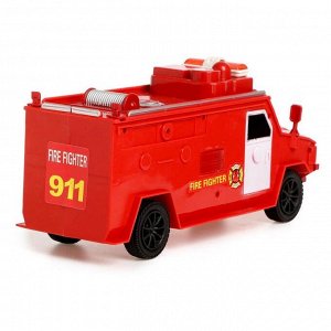 Машина «Пожарная служба» с фигурками людей, световые и звуковые эффекты