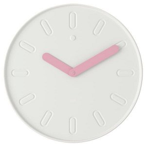 СЛИПСТЕН Настенные часы, белый35 см