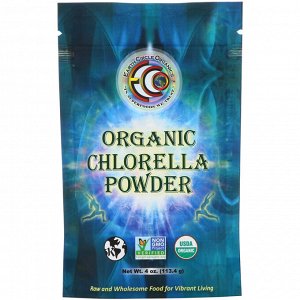Earth Circle Organics, Порошок из органической хлореллы, 113,4 г (4 унции)